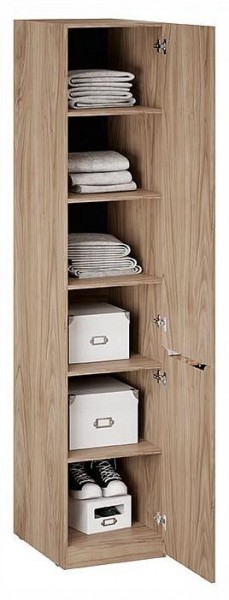 Шкаф для белья Глосс СМ-319.07.002 в Красноуральске - krasnouralsk.ok-mebel.com | фото 2