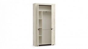Шкаф для одежды 33.18 "Лючия" (бетон пайн белый / венге / белый) в Красноуральске - krasnouralsk.ok-mebel.com | фото 2
