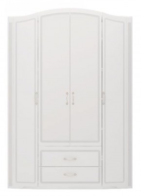 Шкаф для одежды 4-х дв.с ящиками Виктория 2  с зеркалами в Красноуральске - krasnouralsk.ok-mebel.com | фото 1