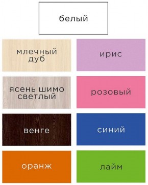 Шкаф ДМ 800 с 2-мя ящиками (розовый) в Красноуральске - krasnouralsk.ok-mebel.com | фото 3