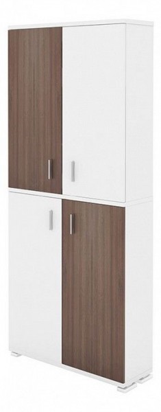 Шкаф книжный Домино ПУ-30-3 в Красноуральске - krasnouralsk.ok-mebel.com | фото