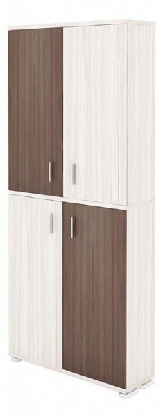 Шкаф книжный Домино ПУ-30-3 в Красноуральске - krasnouralsk.ok-mebel.com | фото