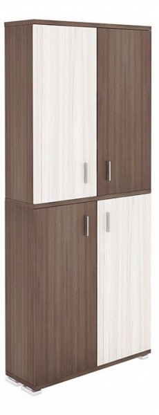 Шкаф книжный Домино ПУ-30-3 в Красноуральске - krasnouralsk.ok-mebel.com | фото