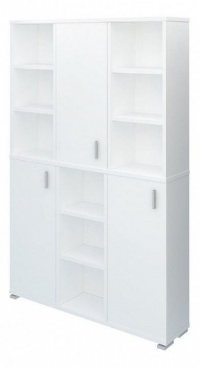 Шкаф книжный Домино ПУ-40-3 в Красноуральске - krasnouralsk.ok-mebel.com | фото