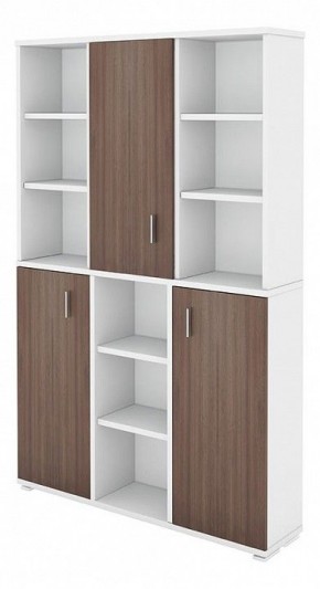 Шкаф книжный Домино ПУ-40-3 в Красноуральске - krasnouralsk.ok-mebel.com | фото