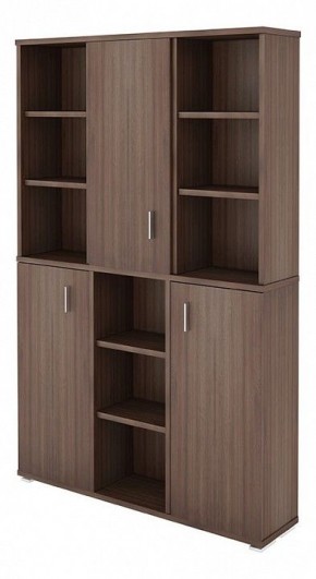 Шкаф книжный Домино ПУ-40-3 в Красноуральске - krasnouralsk.ok-mebel.com | фото