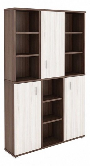 Шкаф книжный Домино ПУ-40-3 в Красноуральске - krasnouralsk.ok-mebel.com | фото