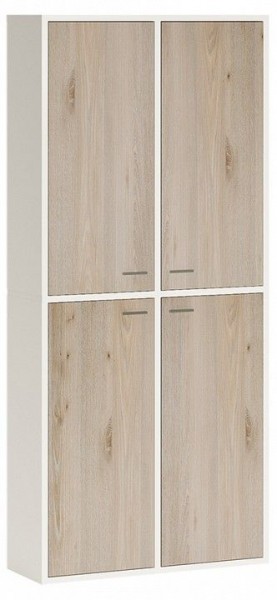 Шкаф книжный Домино СУ(ш2в2)+4ФГ в Красноуральске - krasnouralsk.ok-mebel.com | фото