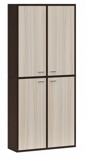 Шкаф книжный Домино СУ(ш2в2)+4ФГ в Красноуральске - krasnouralsk.ok-mebel.com | фото