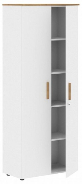 Шкаф книжный Forta FHC 80.1(Z) в Красноуральске - krasnouralsk.ok-mebel.com | фото