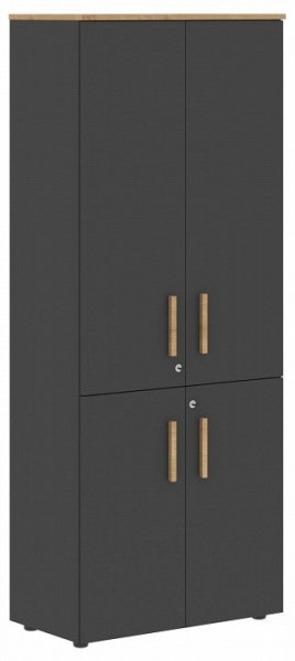 Шкаф книжный Forta FHC 80.3(Z) в Красноуральске - krasnouralsk.ok-mebel.com | фото