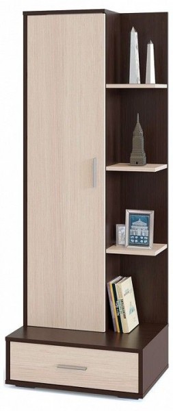 Шкаф книжный СТ-9 в Красноуральске - krasnouralsk.ok-mebel.com | фото