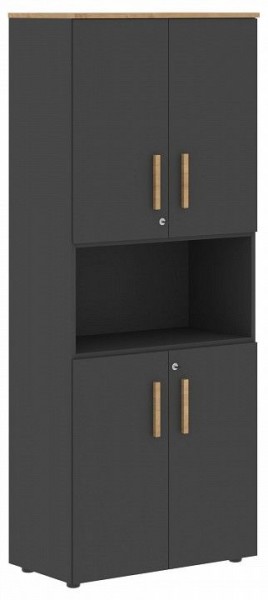 Шкаф комбинированный Forta FHC 80.4(Z) в Красноуральске - krasnouralsk.ok-mebel.com | фото