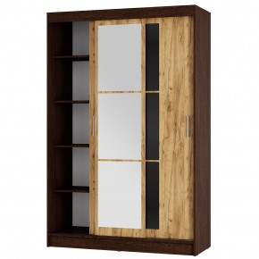 Шкаф-купе Денвер ШКК-03 (венге/крафт) в Красноуральске - krasnouralsk.ok-mebel.com | фото 2