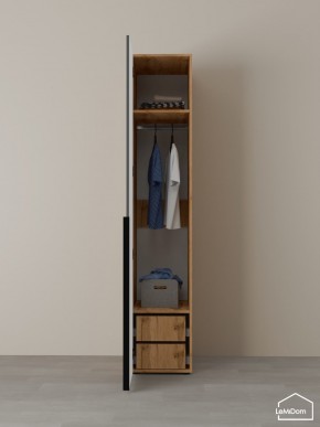 Шкаф Linnea MHR-1-3 2050х400х510 (ДВ-М 11.1.25) в Красноуральске - krasnouralsk.ok-mebel.com | фото 5