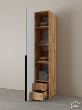 Шкаф Linnea MHR-1-4 2050х400х510 (ДВ-М 11.1.25) в Красноуральске - krasnouralsk.ok-mebel.com | фото 5
