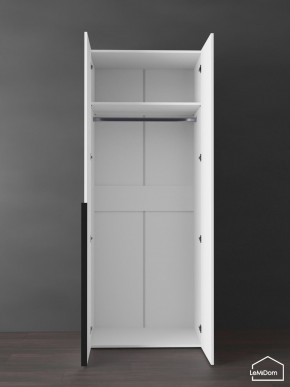 Шкаф Linnea MHR-2 2050х800х510 (Белый-М 11.1.2) в Красноуральске - krasnouralsk.ok-mebel.com | фото 4