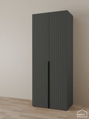 Шкаф Linnea MHR-2 2050х800х510 (Графит-М 11.1.25) в Красноуральске - krasnouralsk.ok-mebel.com | фото