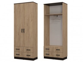 Шкаф «ЛОФТ» для одежды с 2-я ящиками в Красноуральске - krasnouralsk.ok-mebel.com | фото 2