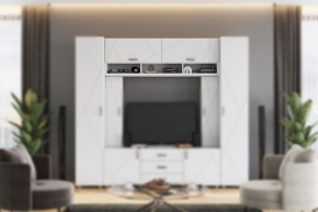 Шкаф настенный "Сандра" 1500 (Белый лофт) в Красноуральске - krasnouralsk.ok-mebel.com | фото 2