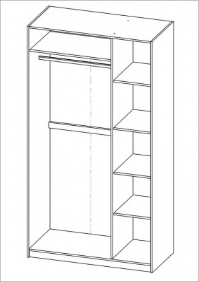 Шкаф ПЕГАС трехдверный, цвет Дуб Сонома в Красноуральске - krasnouralsk.ok-mebel.com | фото