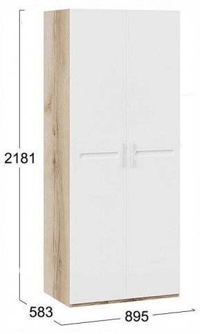 Шкаф платяной Фьюжн ТД-260.07.02 в Красноуральске - krasnouralsk.ok-mebel.com | фото 4