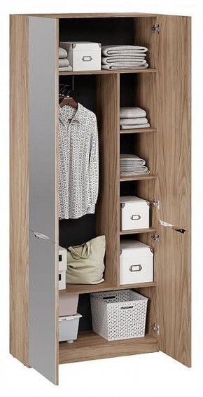 Шкаф платяной Глосс СМ-319.07.015 в Красноуральске - krasnouralsk.ok-mebel.com | фото 2
