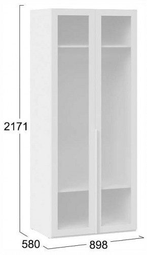Шкаф платяной Порто СМ-393.07.009 в Красноуральске - krasnouralsk.ok-mebel.com | фото 3