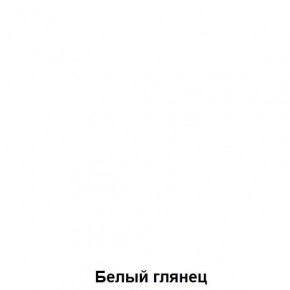 Шкаф подростковая Антилия (Дуб Крафт белый/Белый глянец) в Красноуральске - krasnouralsk.ok-mebel.com | фото 4