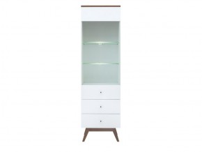 Шкаф REG1W2S (МС Хеда) белый в Красноуральске - krasnouralsk.ok-mebel.com | фото