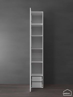Шкаф с антресолью Linnea MHR-1POA-4 2450х400х510 (Белый-М 11.1.1) в Красноуральске - krasnouralsk.ok-mebel.com | фото 6