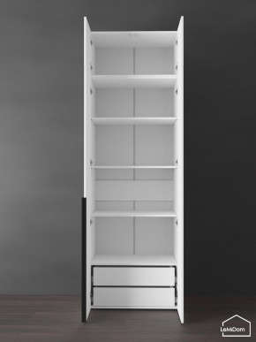 Шкаф с антресолью Linnea MHR-2A-4 2450х800х510 (Белый-М 11.1.1) в Красноуральске - krasnouralsk.ok-mebel.com | фото 6