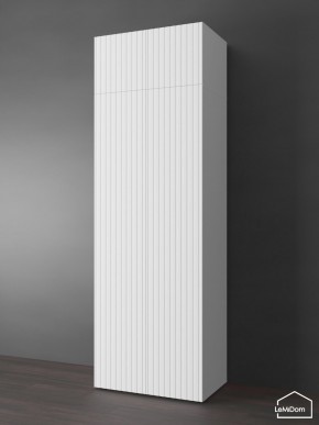 Шкаф с антресолью Linnea MHR-2POA-2 2450х800х510 (Белый-М 11.1.2) в Красноуральске - krasnouralsk.ok-mebel.com | фото