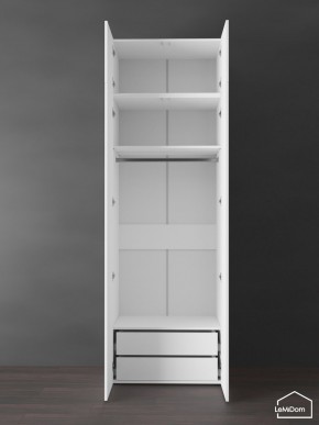 Шкаф с антресолью Linnea MHR-2POA-3 2450х800х510 (Белый-М 11.1.1) в Красноуральске - krasnouralsk.ok-mebel.com | фото 5