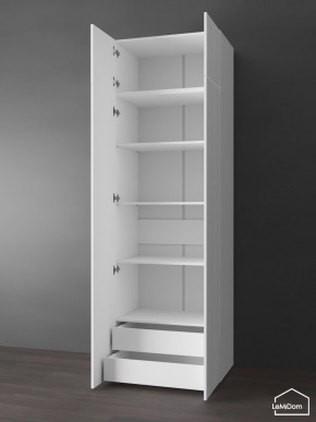 Шкаф с антресолью Linnea MHR-2POA-4 2450х800х510 (Белый-М 11.1.1) в Красноуральске - krasnouralsk.ok-mebel.com | фото 5