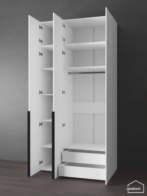 Шкаф с антресолью Linnea MHR-3A-2 2450х1200х510 (Белый-М 11.1.1) в Красноуральске - krasnouralsk.ok-mebel.com | фото 5