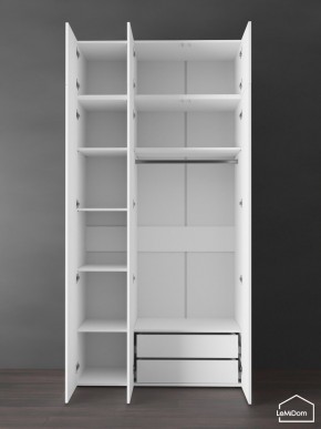 Шкаф с антресолью Linnea MHR-3POA-2 2450х1200х510 (Белый-М 11.1.2) в Красноуральске - krasnouralsk.ok-mebel.com | фото 6