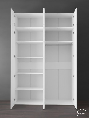 Шкаф с антресолью Linnea MHR-4POA-1 2450х1600х510 (Белый-М 11.1.1) в Красноуральске - krasnouralsk.ok-mebel.com | фото 4