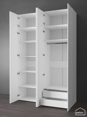 Шкаф с антресолью Linnea MHR-4POA-2 2450х1600х510 (Белый-М 11.1.1) в Красноуральске - krasnouralsk.ok-mebel.com | фото 6