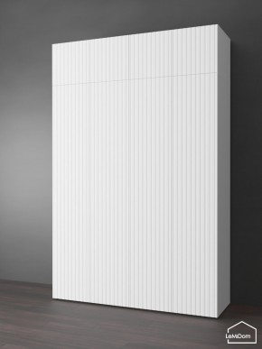 Шкаф с антресолью Linnea MHR-4POA-2 2450х1600х510 (Белый-М 11.1.2) в Красноуральске - krasnouralsk.ok-mebel.com | фото