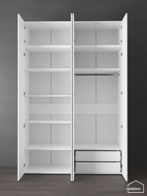 Шкаф с антресолью Linnea MHR-4POA-2 2450х1600х510 (Белый-М 11.1.2) в Красноуральске - krasnouralsk.ok-mebel.com | фото 5