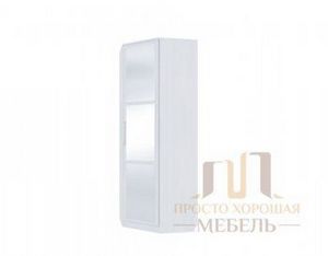 Шкаф угловой Николь 1 с зеркалом в Красноуральске - krasnouralsk.ok-mebel.com | фото 1