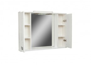 Шкаф-зеркало Cube 100 Эл. Домино (DC5013HZ) в Красноуральске - krasnouralsk.ok-mebel.com | фото 3