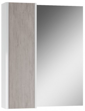 Шкаф-зеркало Uno 60 Дуб серый левый/правый Домино (DU1503HZ) в Красноуральске - krasnouralsk.ok-mebel.com | фото 2