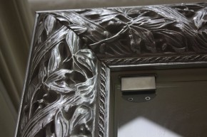 Спальный гарнитур Тиффани Premium черная/серебро в Красноуральске - krasnouralsk.ok-mebel.com | фото 4