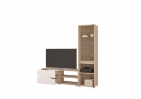 Стенка АНТАЛИЯ 1 (Сонома/Графит софт) в Красноуральске - krasnouralsk.ok-mebel.com | фото 2