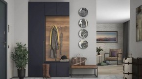Стенка для прихожей Лаура в Красноуральске - krasnouralsk.ok-mebel.com | фото