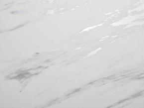 Стол BELLUNO 160 MARBLES KL-99 Белый мрамор матовый, итальянская керамика/ белый каркас, ®DISAUR в Красноуральске - krasnouralsk.ok-mebel.com | фото 3