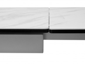 Стол BELLUNO 160 MARBLES KL-99 Белый мрамор матовый, итальянская керамика/ белый каркас, ®DISAUR в Красноуральске - krasnouralsk.ok-mebel.com | фото 9