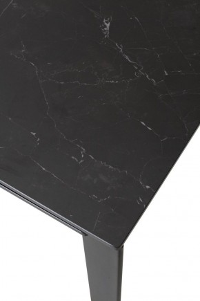 Стол CORNER 120 MATT BLACK MARBLE SOLID CERAMIC / BLACK, ®DISAUR в Красноуральске - krasnouralsk.ok-mebel.com | фото 9